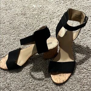 Black Ankle Strap Women's Sandals
